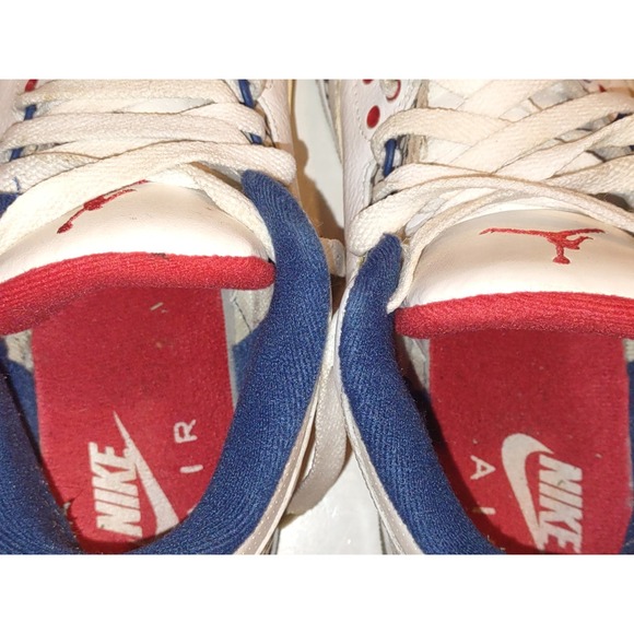 Nike Air Jordan 3 Retro Sport Sneakers Shoes Size 6Y Boys Blue 854261-106 2016 - Picture 8 of 8